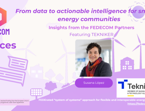 FEDECOM Voices #3 – Featuring TEKNIKER: From data to actionable intelligence for smarter energy communities