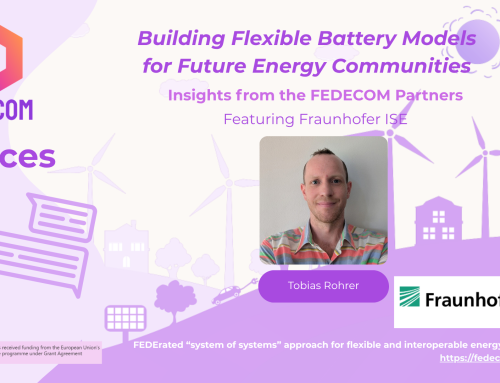 FEDECOM Voices #5 – Featuring Fraunhofer ISE: Building Flexible Battery Models for Future Energy Communities