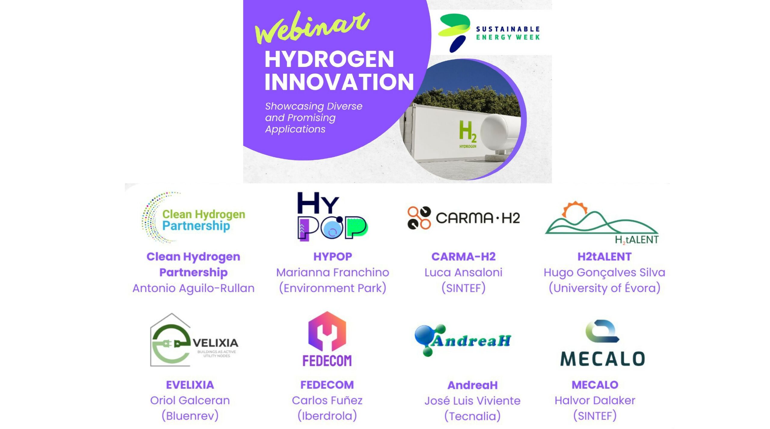 Hydrogen Innovation Webinar Highlights Pathways to a Clean Hydrogen Future – Replay and Presentations Now Online