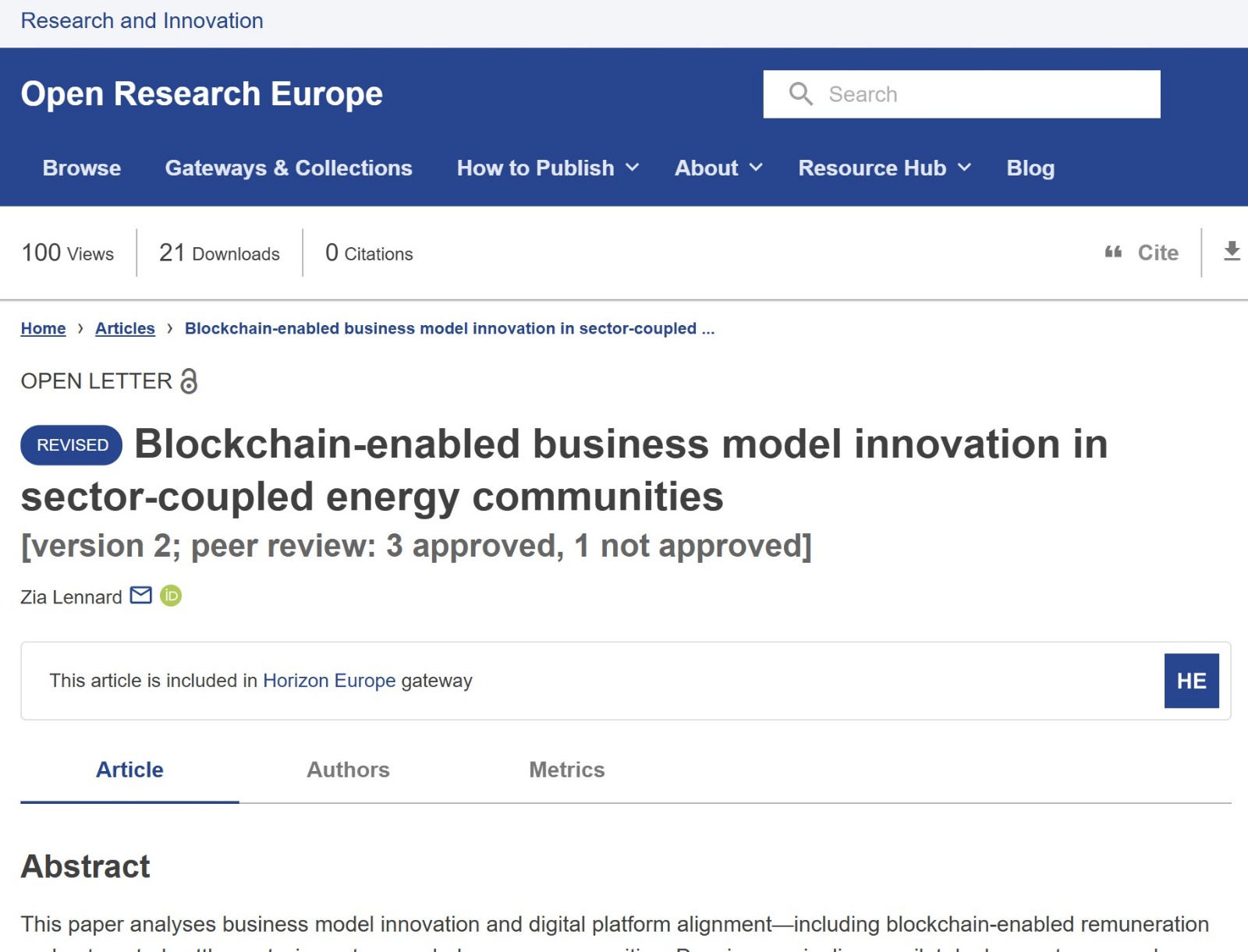 Blockchainenabledbusinessmodel